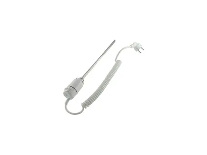 Elpatron med termostat 900 W, hvid